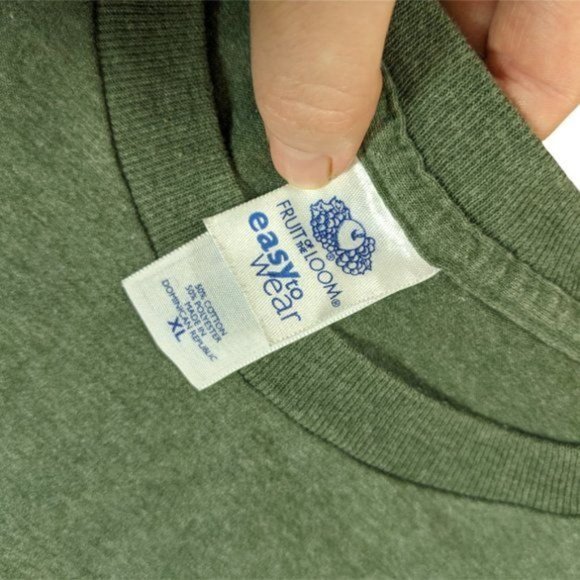 Men's New York Yankees Baseball Olive Green Heather Short Sleeve Tee - X-Large - Picture 9 of 12